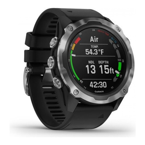 Garmin DESCENT MK2 owner's manual