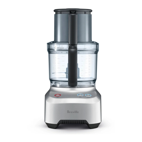 Breville the Sous Chef 12 Instruction book