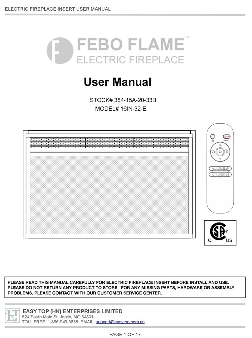 Febo Flame 16IN-32-E user manual