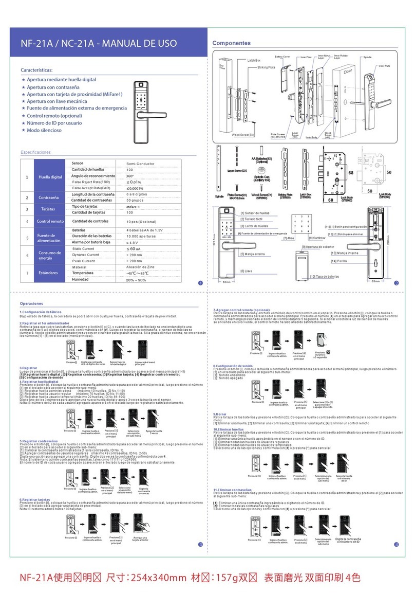 Baling NF-21A User manual