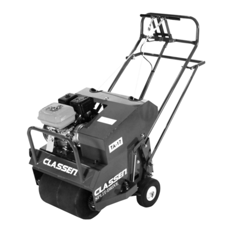 Classen TA-17DE Operator's manual