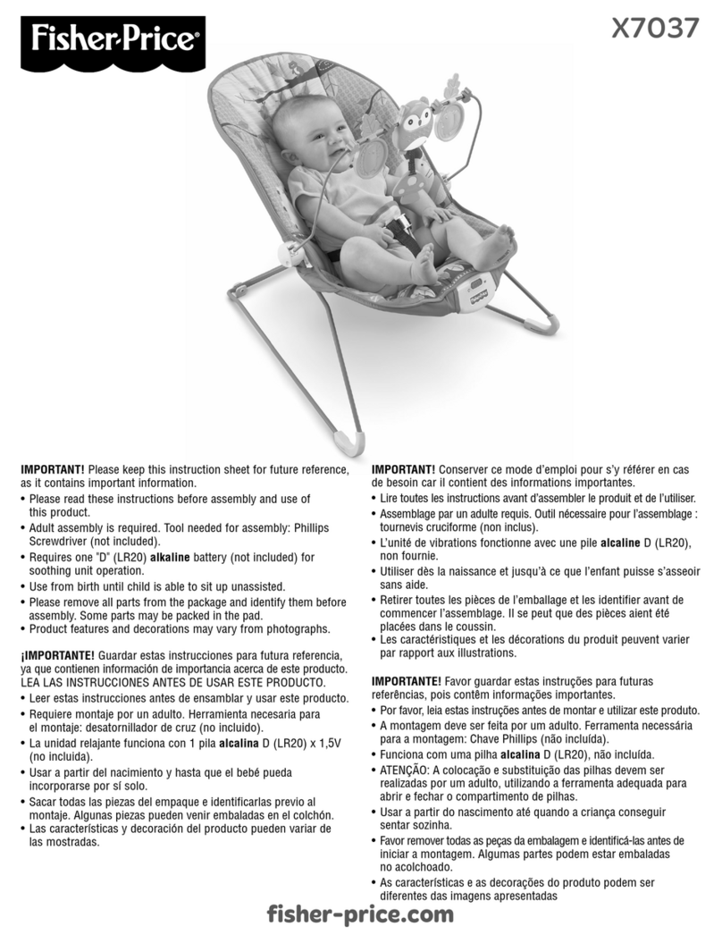 Fisher-Price X7037 manual