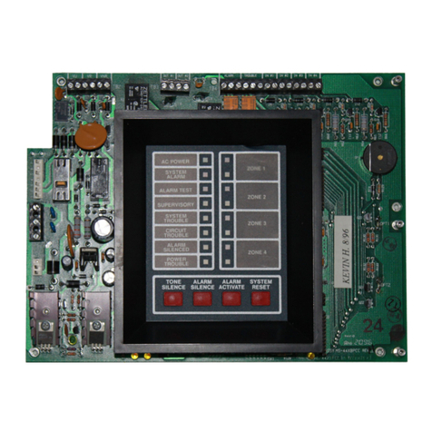 System Sensor Fire-Lite Alarms MRP-4424 User manual
