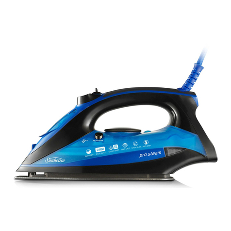 Sunbeam Pro Steam SR4260 User manual