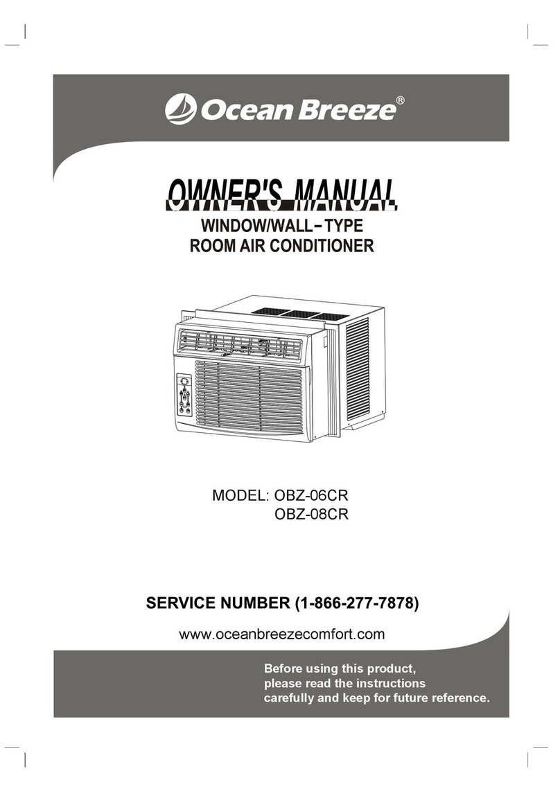 Ocean Breeze OBZ-06CR User manual