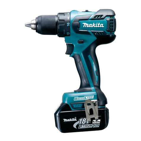 Makita DDF459RTJ instruction manual