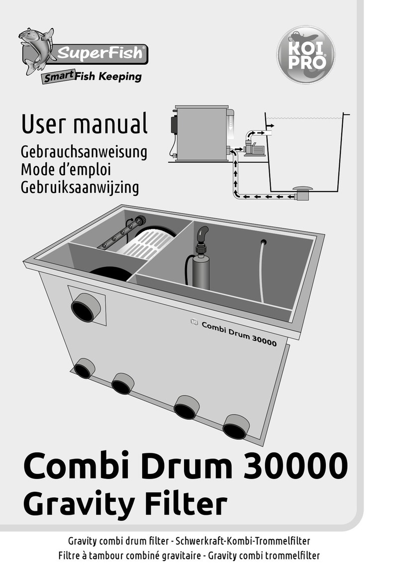 SuperFish Combi Drum 30000 user manual