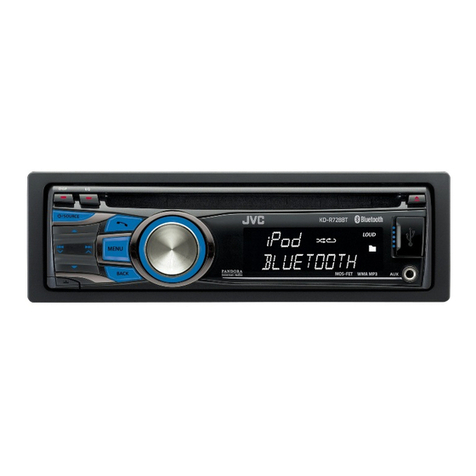 JVC KD-R728BT User manual