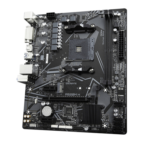 Gigabyte A520M H user manual