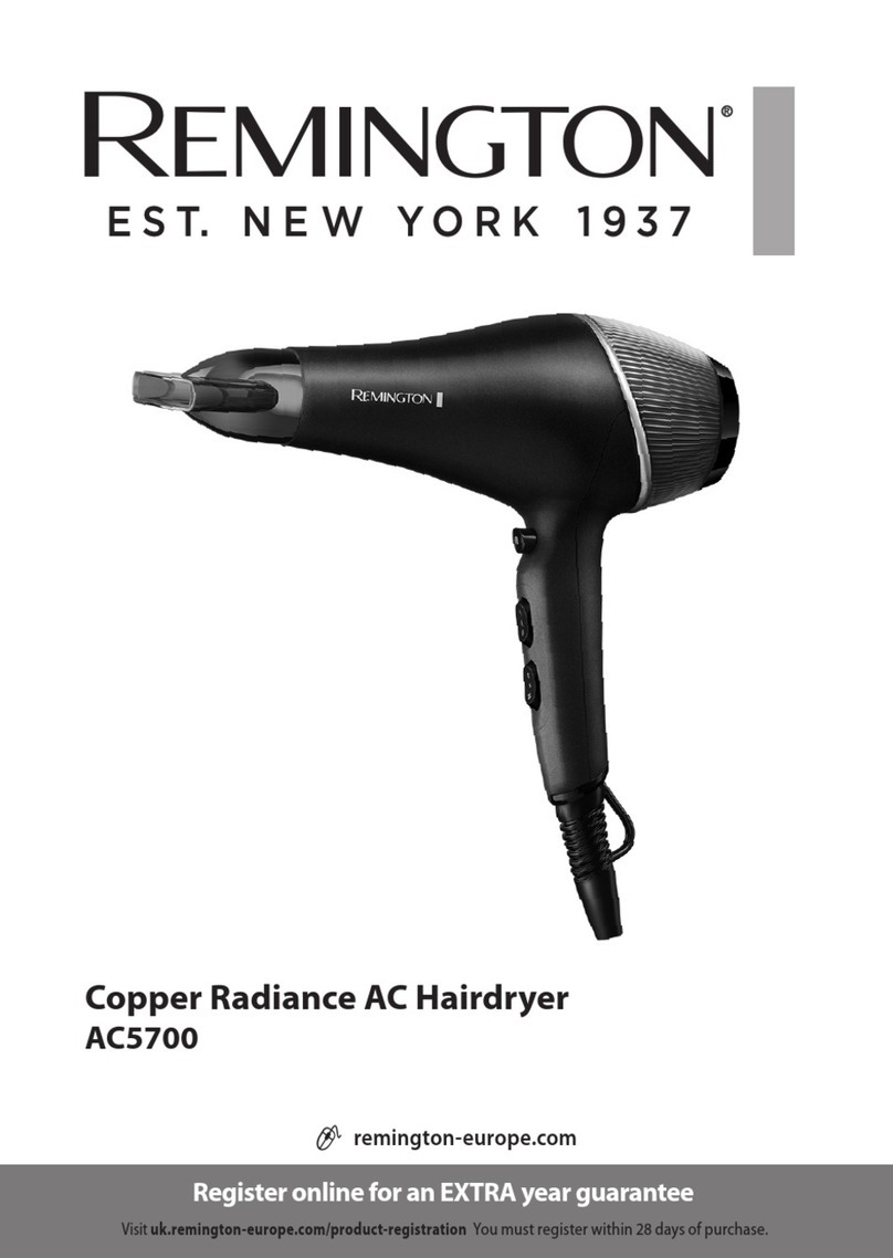 Remington Copper Radiance AC5700 quick start guide