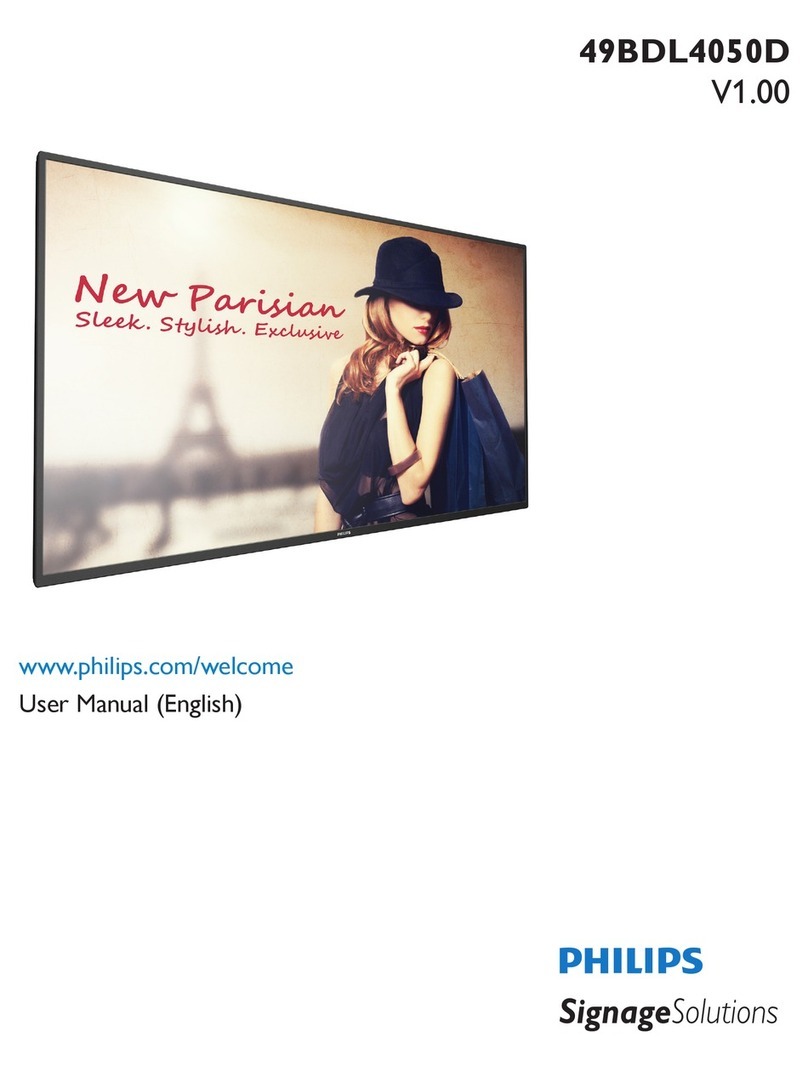 Philips Signage Solutions 49BDL4050D User manual