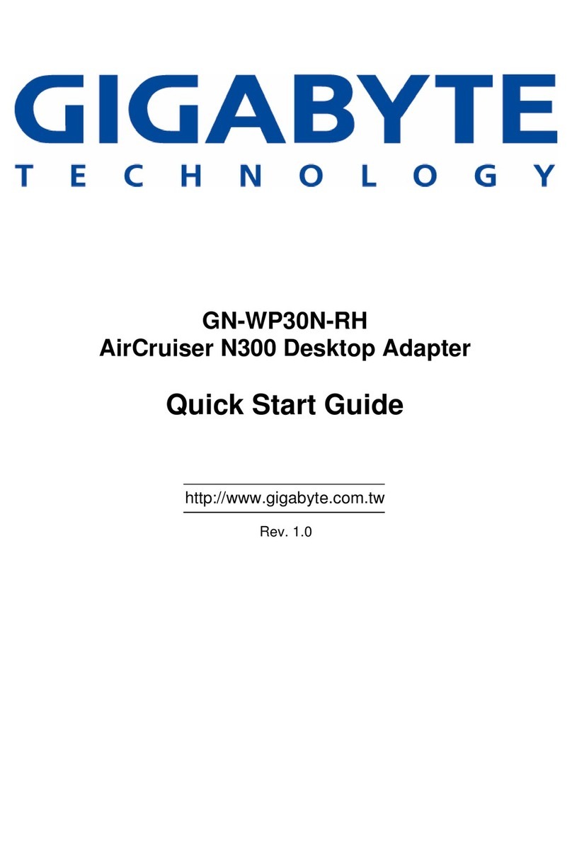 Gigabyte GN-WP30N-RH User manual