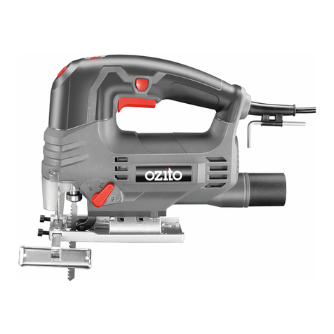 Ozito JSW-8100 instruction manual