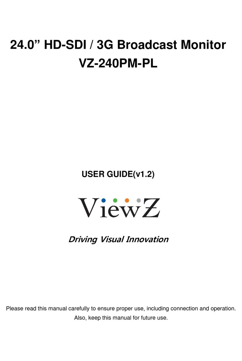 ViewZ VZ-240PM-PL User manual ViewZ VZ-240PM-PL User manual