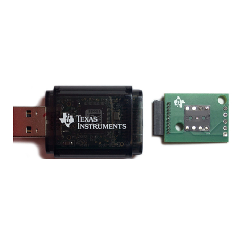 Texas Instruments OPT3006EVM User manual