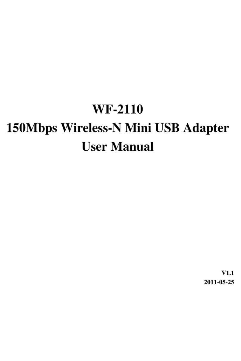 LevelOne WF-2110 User manual