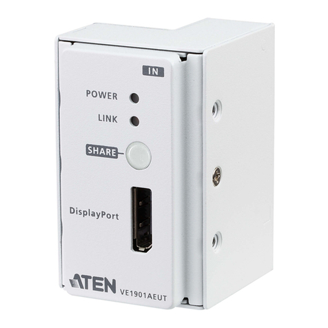ATEN VanCryst VE1901AEUT user manual
