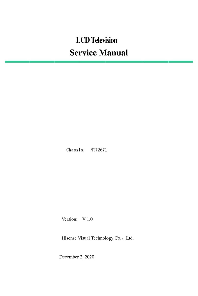 Hisense NT72671 User manual