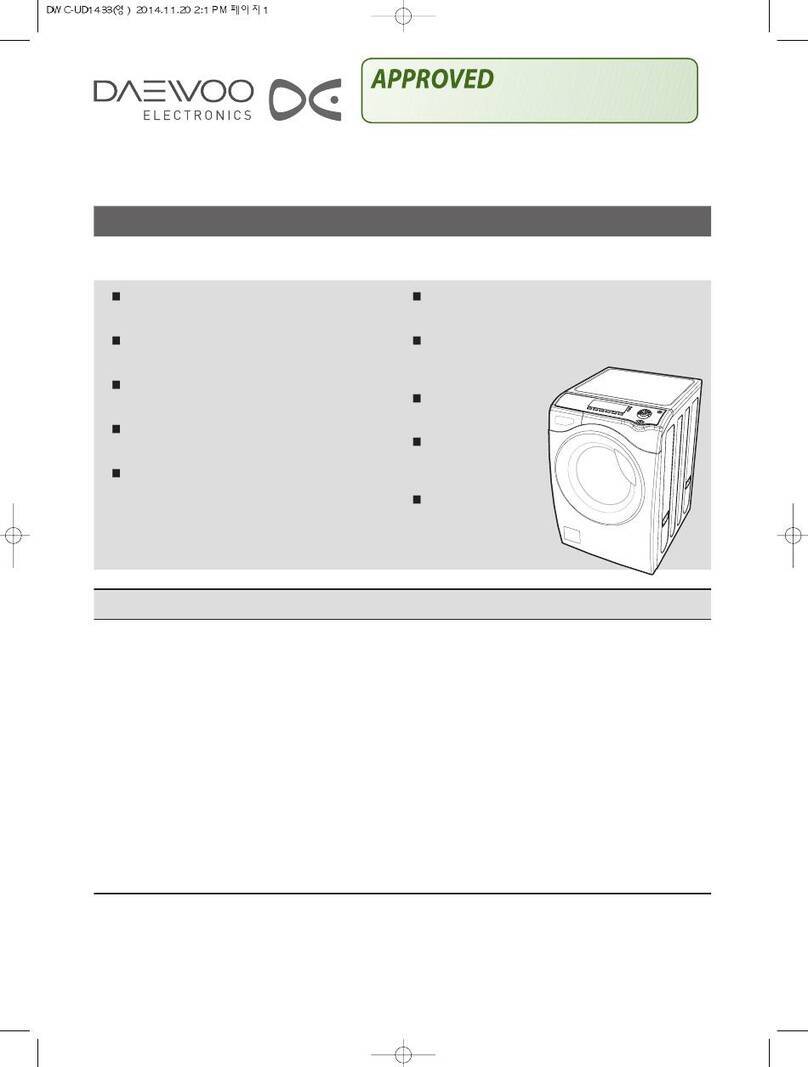 DAEWOO ELECTRONICS DWC-UD1433 User manual DAEWOO ELECTRONICS DWC-UD1433 User manual
