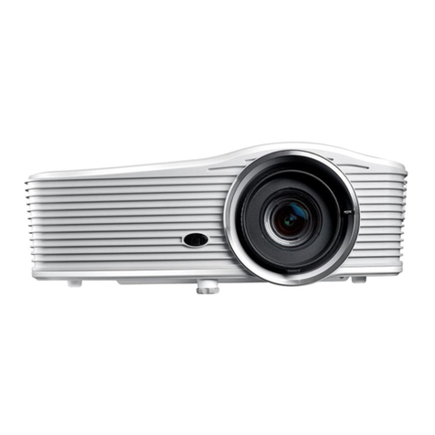 Optoma EH615T User manual