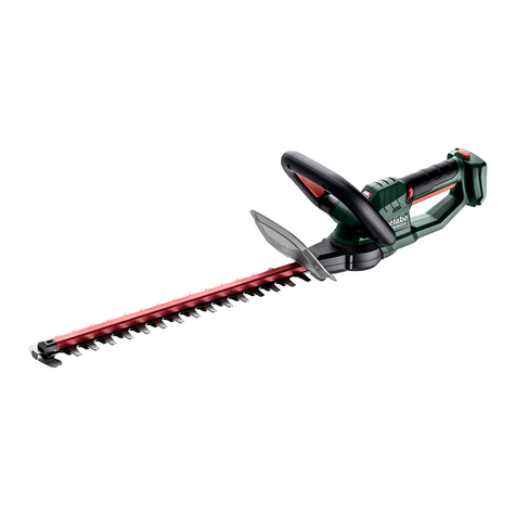 Metabo HS 18 LTX 45 Operation instructions