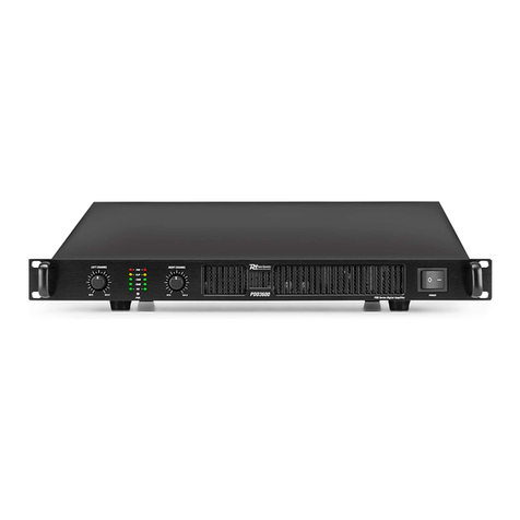 Power Dynamics PDD3600 User manual
