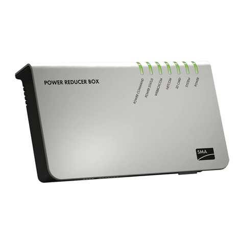SMA POWER REDUCER BOX user manual