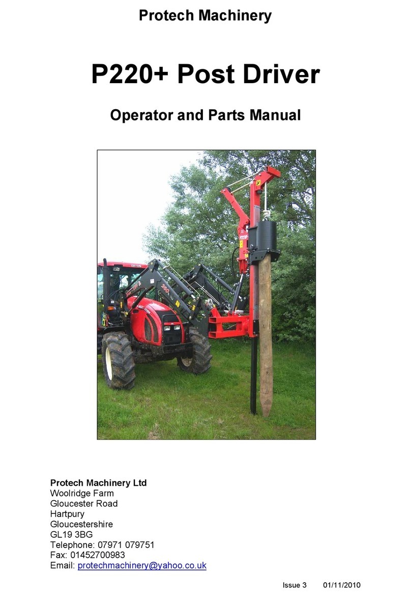 Protech Machinery P220+ Operator and parts manual