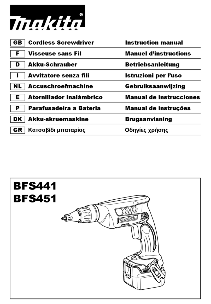 Makita BFS451ZJ User manual Makita BFS451ZJ User manual