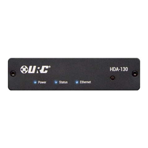 URC Total Control HDA-130 User manual