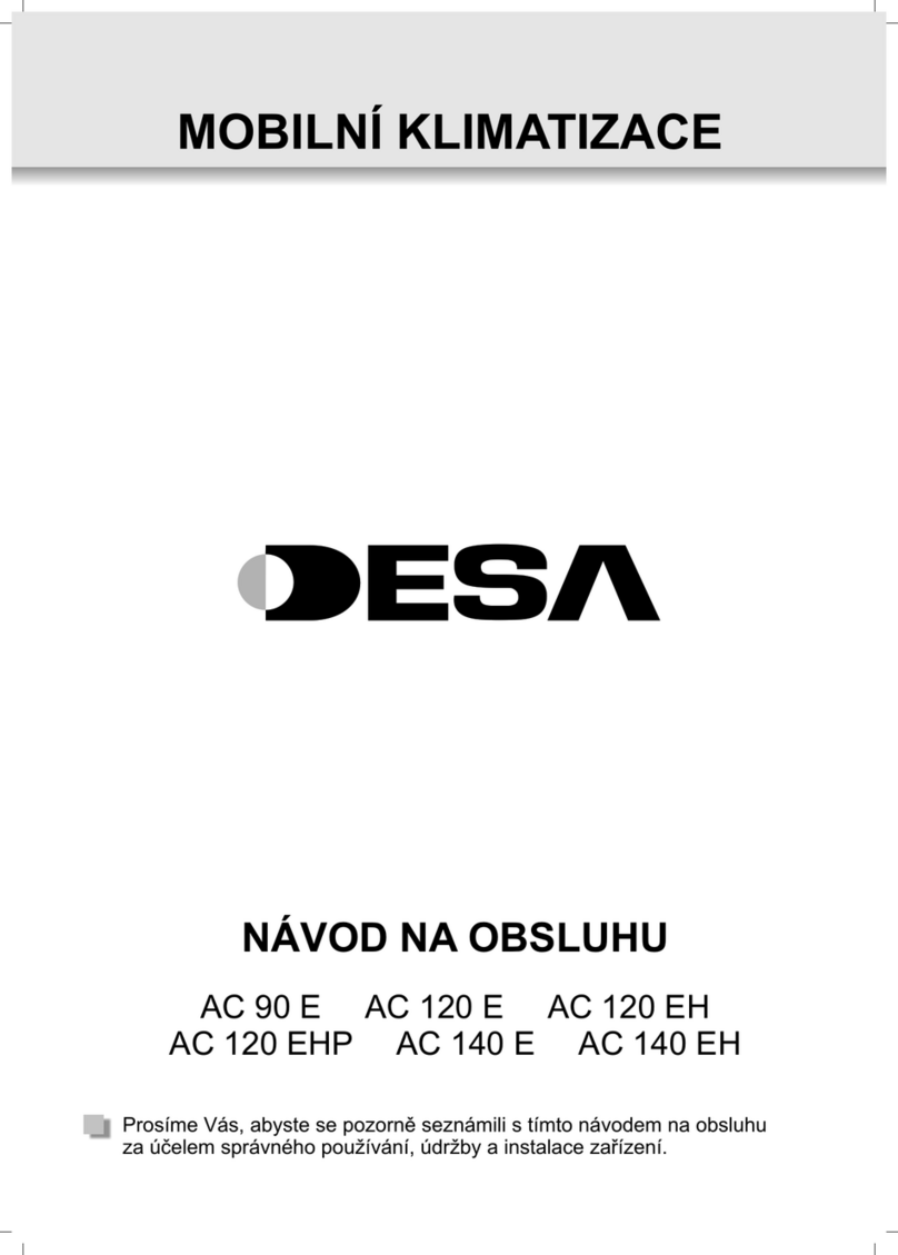 Desa AC 90 E User manual