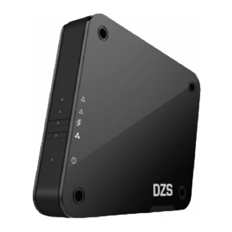 DZS MESH-2100-GE Quick installation instructions
