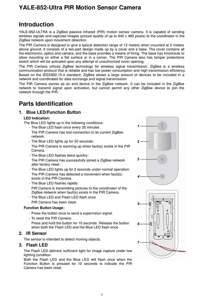 ZIGBEE YALE-852-Ultra introduction