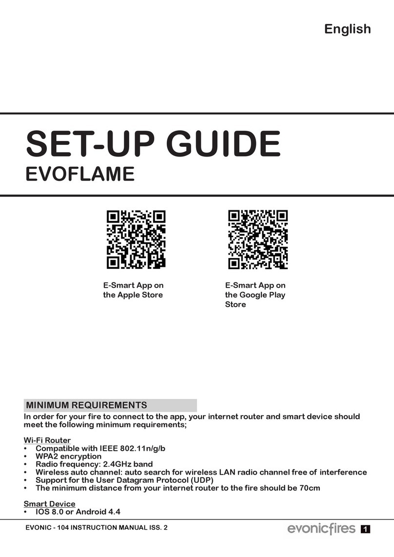 Evonicfires EVOFLAME Setup guide