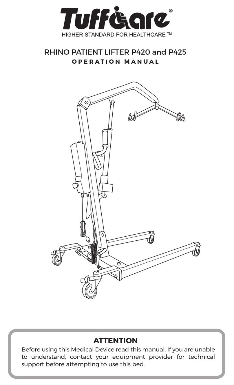 Tuffcare Rhino P420 Operation manual Tuffcare Rhino P420 Operation manual