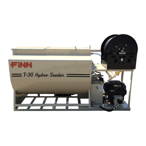 Finn HydroSeeder T30 Parts and Operator's Manual