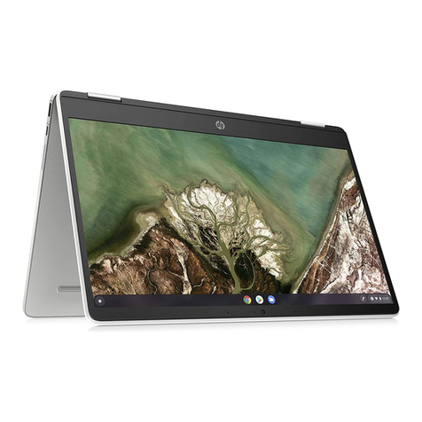 HP Chromebook x360 14a-cb0 Series Manual