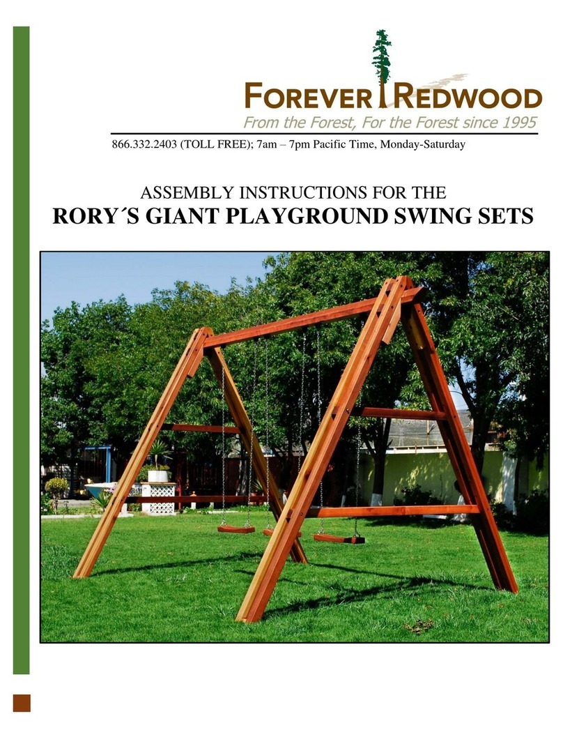 Forever Redwood RORY'S Assembly instructions
