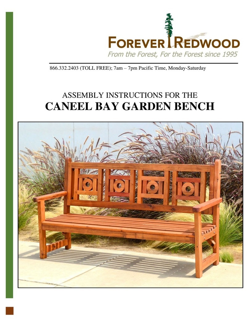 Forever Redwood CANEEL BAY User manual