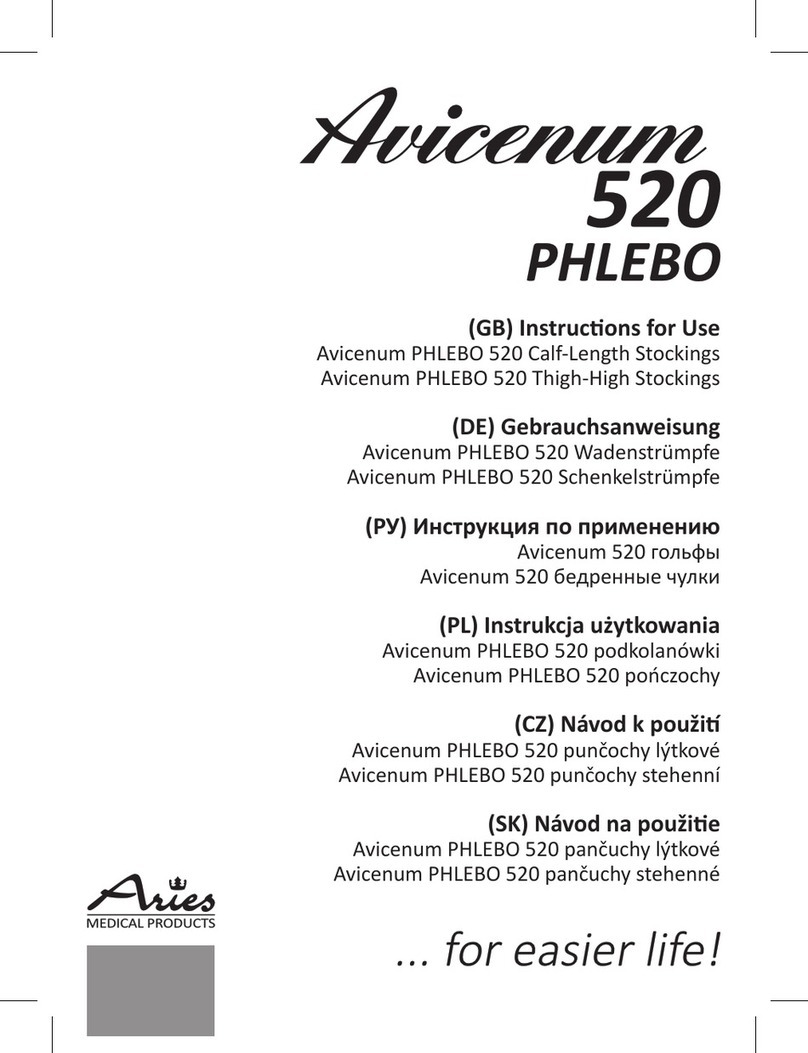 Aries PHLEBO 520 instruction manual