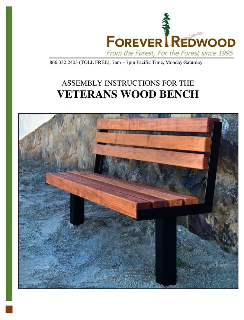 Forever Redwood VETERANS User manual Forever Redwood VETERANS User manual