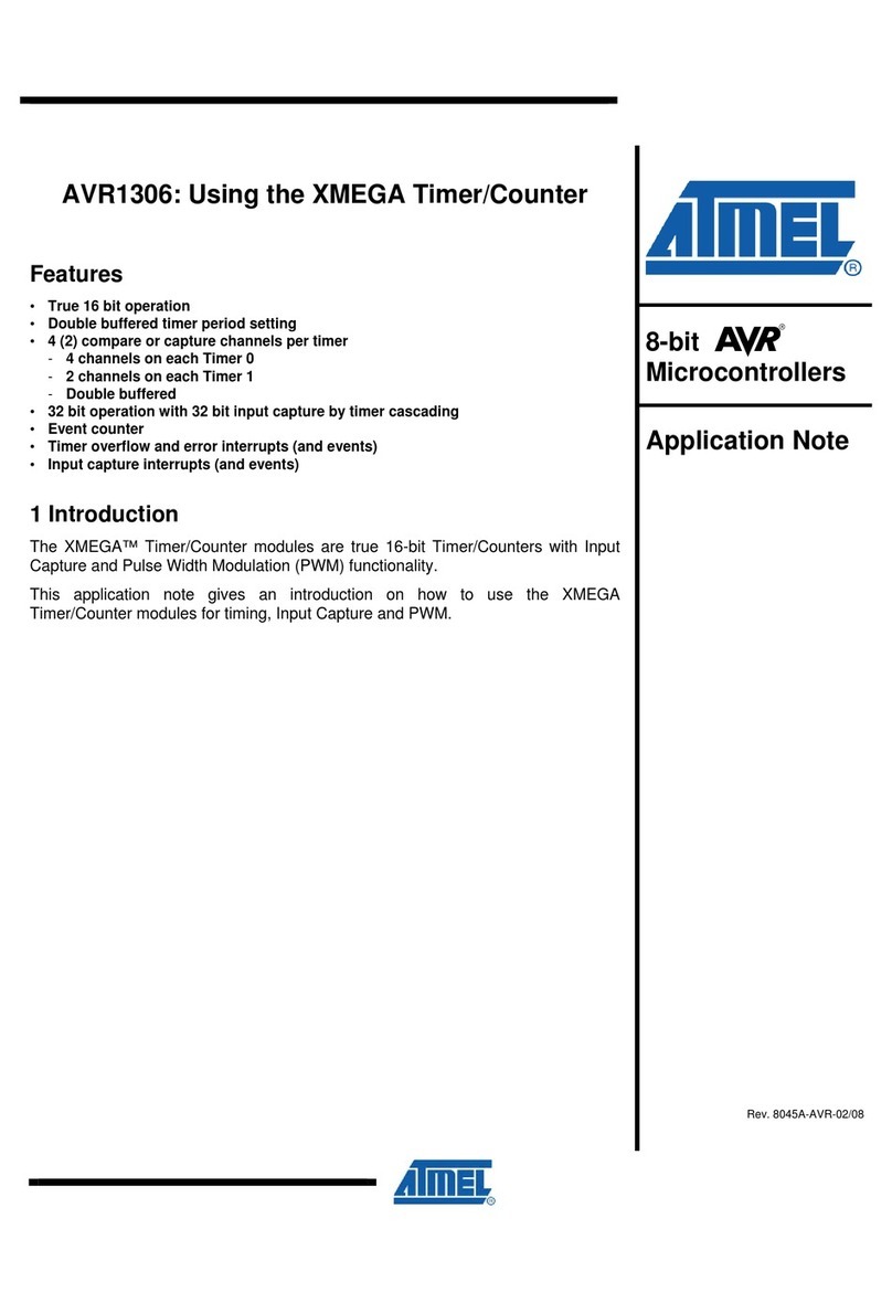 Atmel AVR1306 User manual