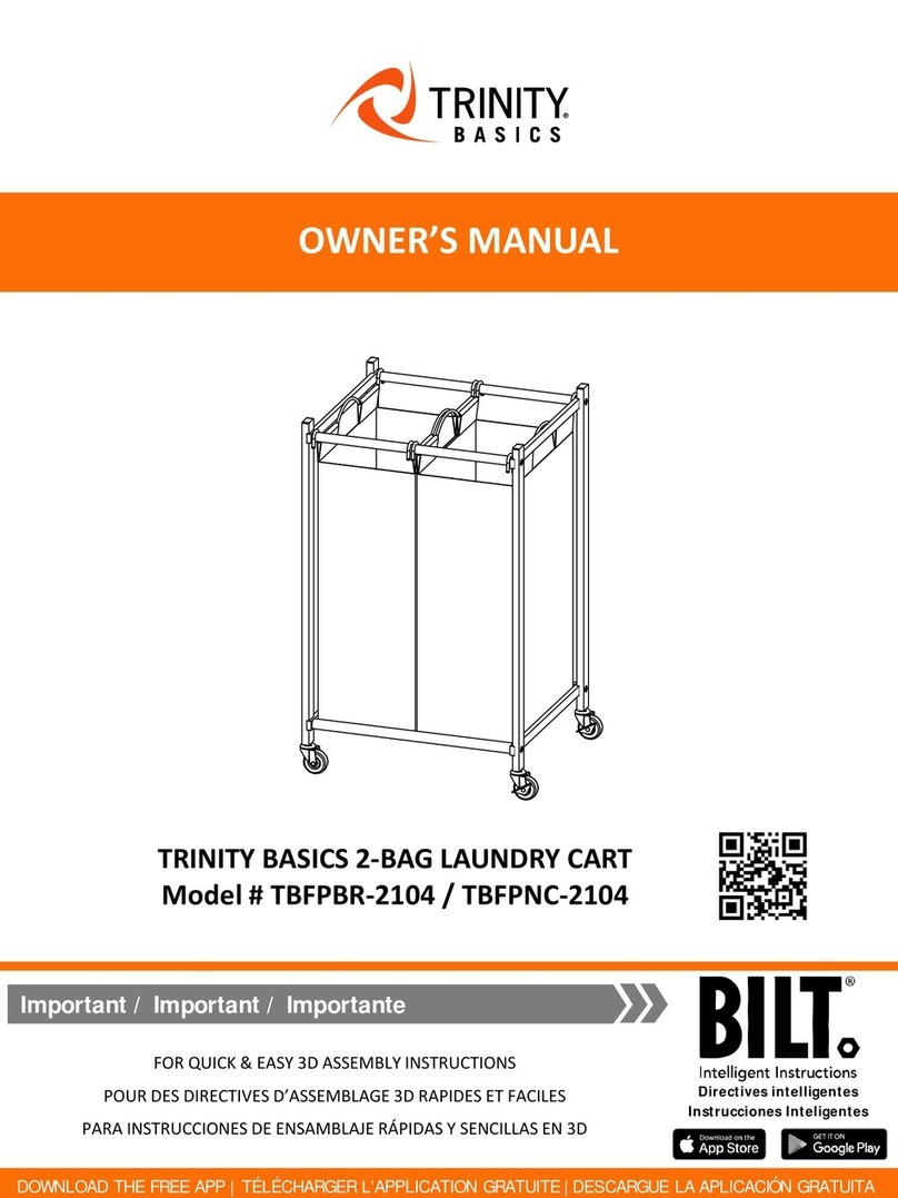 Bilt TRINITY BASICS TBFPBR-2104 owner's manual