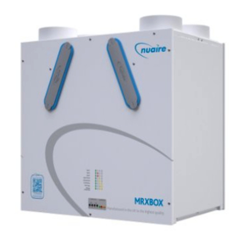 NuAire MRXBOX95-WM2 User manual