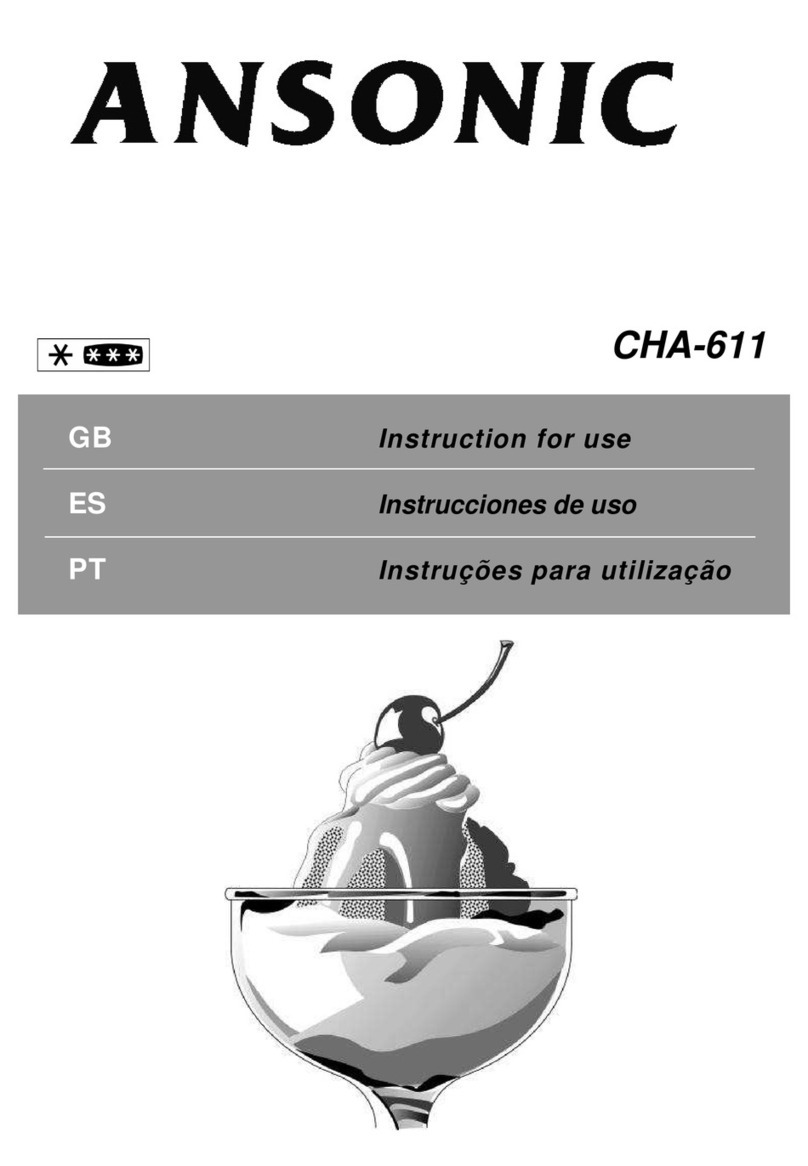 Ansonic CHA-611 Instructions for use