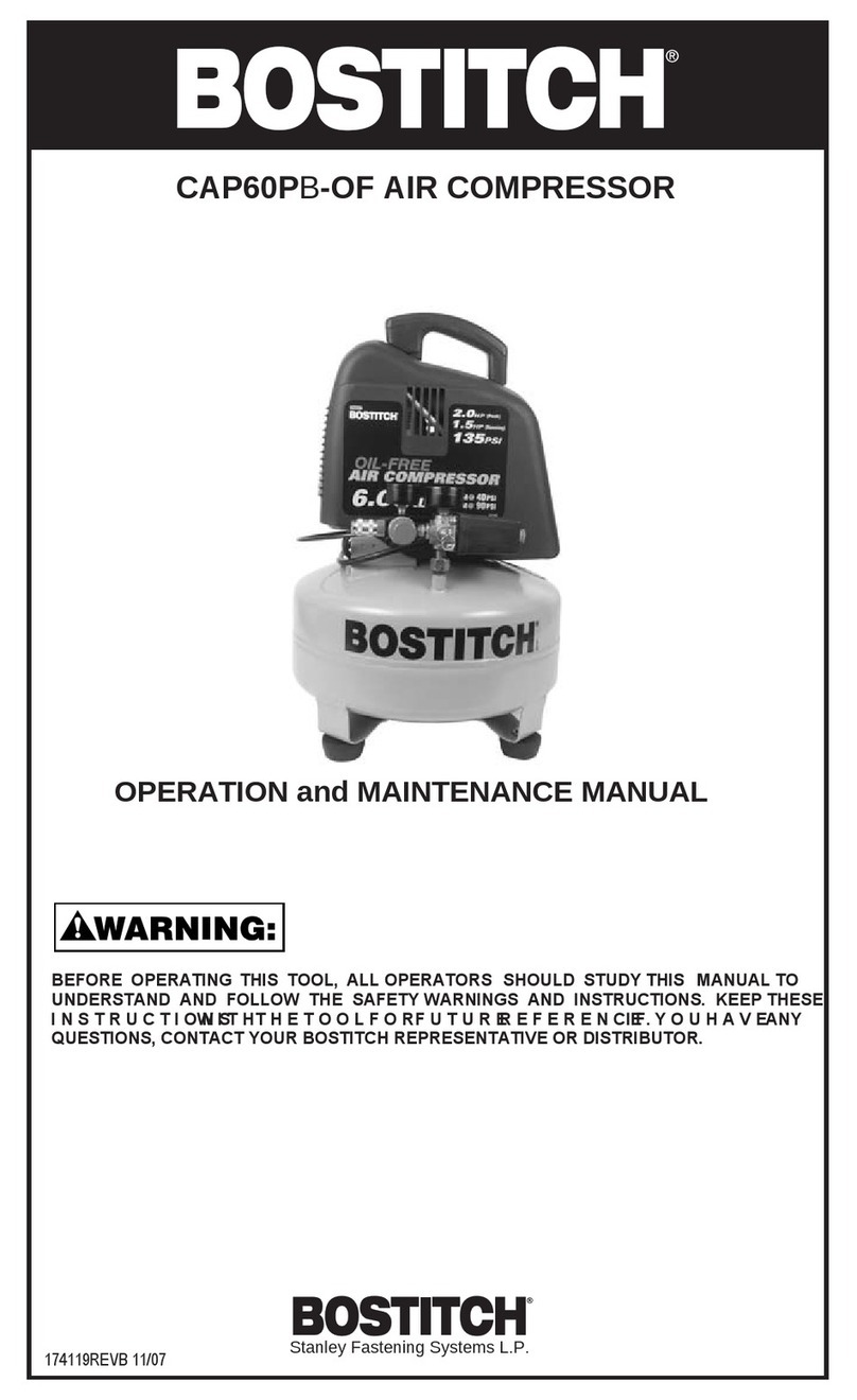 Bostitch CAP60PB-OF User manual