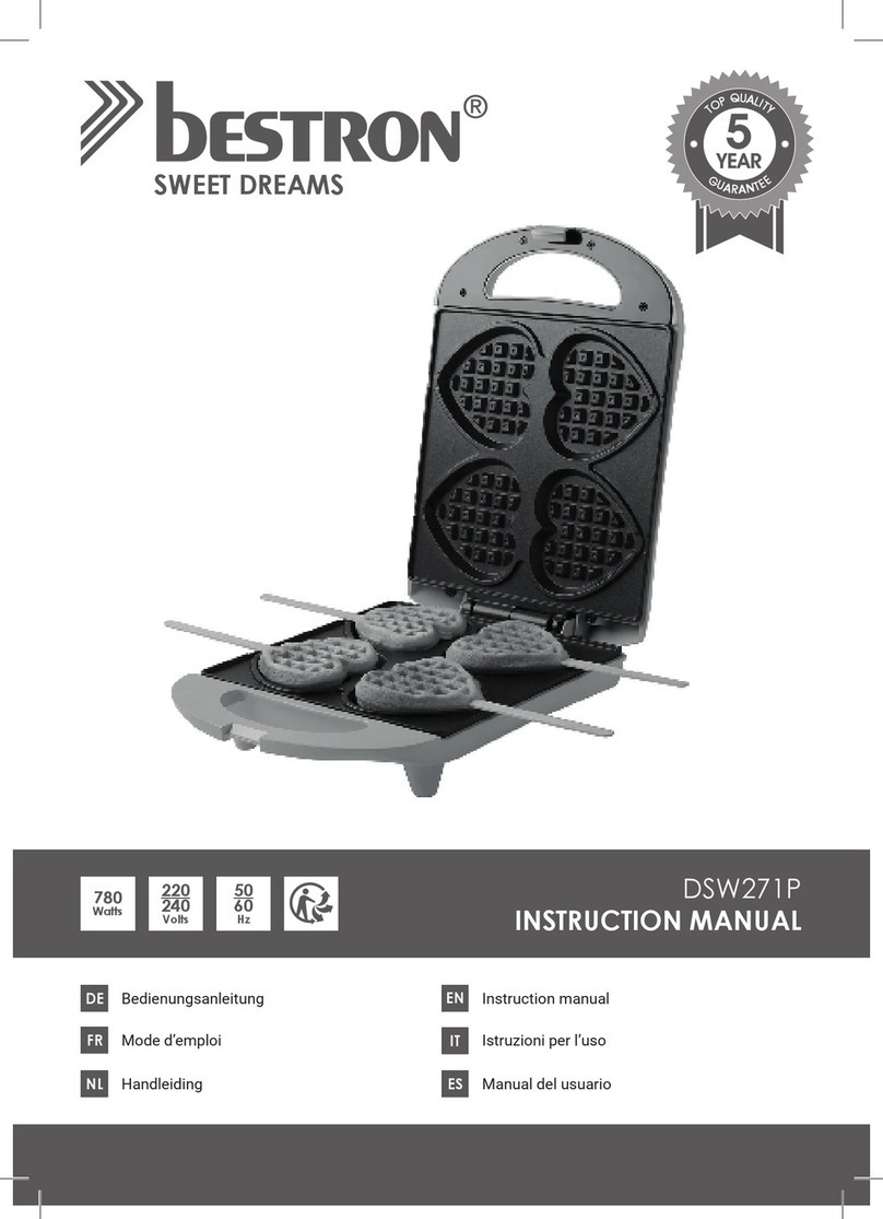 Bestron DSW271P instruction manual