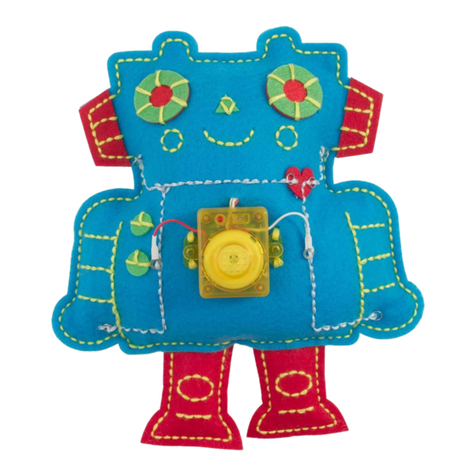 4M STITCH-A-CIRCUIT ROBOT User manual