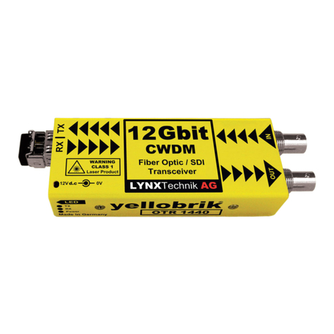 Lynx yellobrik OTR 1440 quick reference