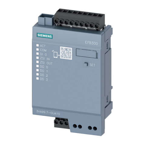 Siemens 3VA9977-0UA10 User manual
